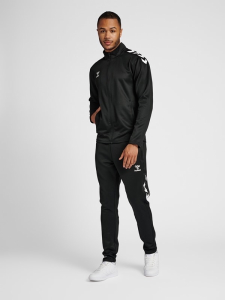 Hummel Core XK Poly Zip Trainingsjacke - Schwarz